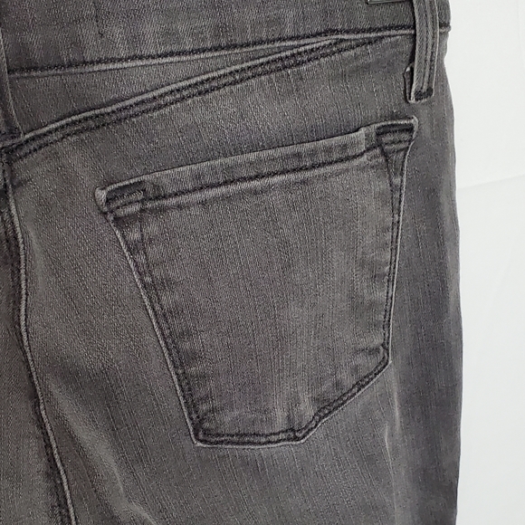J BRAND Grey Dark Wash Mid-Rise Skinny Leg Jeans Size 26 - Picture 9 of 11